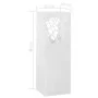 Paragüero diseño piedras acero blanco de vidaXL, Paragüeros - Ref: Foro24-246799, Precio: 31,52 €, Descuento: %