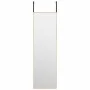 Espejo de puerta cristal y aluminio negro 30x80 cm de , Espejos - Ref: Foro24-327414, Precio: 38,54 €, Descuento: %
