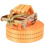 Ratschen-Befestigungsgurte, 10 Stück, 1T, 6 m x 38 mm, Orange von vidaXL, Spanngurte - Ref: Foro24-142661, Preis: 90,00 €, Ra...