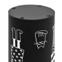 Paragüero diseño mujeres acero negro de vidaXL, Paragüeros - Ref: Foro24-246800, Precio: 40,20 €, Descuento: %