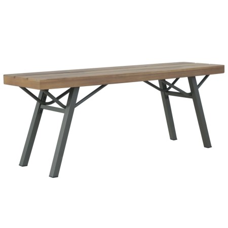 Gartenbank aus massivem Akazienholz 120 cm von vidaXL, Gartenbänke - Ref: Foro24-44252, Preis: 102,77 €, Rabatt: %