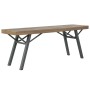 Gartenbank aus massivem Akazienholz 120 cm von vidaXL, Gartenbänke - Ref: Foro24-44252, Preis: 102,77 €, Rabatt: %