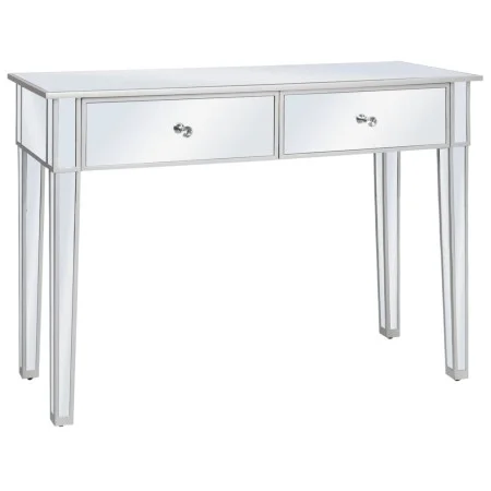 Console table with MDF and glass mirror 106.5x38x76.5 by vidaXL, Side tables - Ref: Foro24-246660, Price: 250,78 €, Discount: %