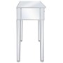 Console table with MDF and glass mirror 106.5x38x76.5 by vidaXL, Side tables - Ref: Foro24-246660, Price: 255,54 €, Discount: %
