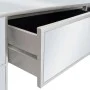 Console table with MDF and glass mirror 106.5x38x76.5 by vidaXL, Side tables - Ref: Foro24-246660, Price: 250,78 €, Discount: %