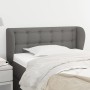 Kopfteil aus dunkelgrauem Stoff, 83 x 23 x 78/88 cm von , Kopf- und Fußteile - Ref: Foro24-3117553, Preis: 56,80 €, Rabatt: %