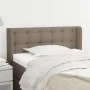 Cabecero de tela gris taupe 83x16x78/88 cm de , Cabeceros y pies de cama - Ref: Foro24-3119180, Precio: 44,17 €, Descuento: %