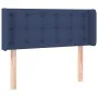 Kopfteil aus blauem Stoff mit LED 83x16x78/88 cm von , Kopf- und Fußteile - Ref: Foro24-3123650, Preis: 45,88 €, Rabatt: %