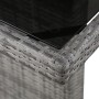 Synthetic rattan and glass garden table 240x90x74 cm by vidaXL, Garden tables - Ref: Foro24-43941, Price: 366,63 €, Discount: %