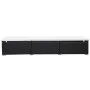 Lounger with black synthetic rattan cushion by vidaXL, Loungers - Ref: Foro24-44404, Price: 158,81 €, Discount: %