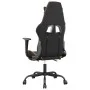 Gaming-Stuhl mit Fußstütze aus schwarz-orangefarbenem Kunstleder von , Gaming-Stühle - Ref: Foro24-3143659, Preis: 115,08 €, ...