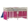 Pink polyester high bed curtains by , Accessories for beds and slatted bases - Ref: Foro24-835915, Price: 21,89 €, Discount: %