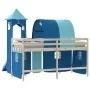 Curtains for loft bed with tunnel and blue tower by , Accessories for beds and slatted bases - Ref: Foro24-835920, Price: 54,...