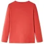 Kinder Langarmshirt in geröstetem Rot, Größe 140. von , Kinder-T-Shirts - Ref: Foro24-13523, Preis: 8,59 €, Rabatt: %