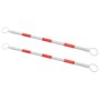 Retractable traffic cone bars 2 pcs plastic 116-197 cm by vidaXL, Road and traffic signs - Ref: Foro24-142830, Price: 25,00 €...
