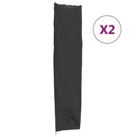 Garten-Sonnenschirmabdeckungen, 2 Stück, Oxford-Gewebe 420D, 240x57/57 cm. von , Abdeckungen für Gartenmöbel - Ref: Foro24-32...