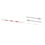 Retractable traffic cone bars 2 pcs plastic 116-197 cm by vidaXL, Road and traffic signs - Ref: Foro24-142830, Price: 25,00 €...