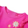 Dunkelrosa langärmeliges Kinder-T-Shirt in Größe 116. von , Kinder-T-Shirts - Ref: Foro24-13686, Preis: 8,30 €, Rabatt: %