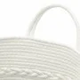 Cesta de almacenaje algodón gris y blanco Ø43x38 cm by , Baskets - Ref: Foro24-358485, Price: 25,60 €, Discount: %