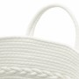 Cesta de almacenaje algodón gris y blanco Ø43x38 cm by , Baskets - Ref: Foro24-358485, Price: 24,59 €, Discount: %