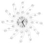 Wall clock with silver 50 cm quartz movement by vidaXL, Wall clocks - Ref: Foro24-50643, Price: 35,05 €, Discount: %