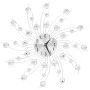 Wall clock with silver 50 cm quartz movement by vidaXL, Wall clocks - Ref: Foro24-50643, Price: 34,49 €, Discount: %