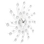 Wall clock with silver 50 cm quartz movement by vidaXL, Wall clocks - Ref: Foro24-50643, Price: 35,05 €, Discount: %