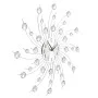 Wall clock with silver 50 cm quartz movement by vidaXL, Wall clocks - Ref: Foro24-50643, Price: 34,49 €, Discount: %