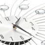 Wall clock with silver 50 cm quartz movement by vidaXL, Wall clocks - Ref: Foro24-50643, Price: 35,05 €, Discount: %