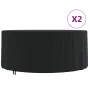 Cubiertas muebles jardín 2 uds tela Oxford 420D Ø 182x71 cm by , Garden furniture covers - Ref: Foro24-3203361, Price: 55,38 ...