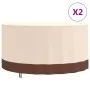 Cubiertas muebles jardín 2 uds tela Oxford 600D Ø 157x71 cm by , Garden furniture covers - Ref: Foro24-3203363, Price: 70,12 ...