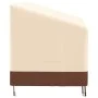 Bankabdeckungen für 3-Sitzer-Bänke, 2 Stück, aus Oxford 600D Stoff, 159x84x56/81 cm. von , Abdeckungen für Gartenmöbel - Ref:...