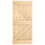 Puerta corredera con herrajes madera maciza de pino 95x210 cm von , Türen - Ref: Foro24-3203175, Preis: 228,47 €, Rabatt: %