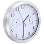 Reloj de pared de cuarzo higrómetro y termómetro 30 cm blanco de vidaXL, Relojes de pared - Ref: Foro24-50623, Precio: 35,25 ...