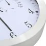 Reloj de pared de cuarzo higrómetro y termómetro 30 cm blanco de vidaXL, Relojes de pared - Ref: Foro24-50623, Precio: 35,25 ...
