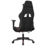 Gaming-Stuhl mit Massage und Fußstütze aus schwarz-rotem Kunstleder von , Gaming-Stühle - Ref: Foro24-345435, Preis: 127,18 €...