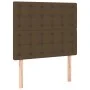 Headboards 2 units of dark brown fabric 80x5x78/88 cm by , Headboards and footboards - Ref: Foro24-3116743, Price: 56,81 €, D...