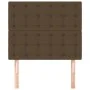Headboards 2 units of dark brown fabric 80x5x78/88 cm by , Headboards and footboards - Ref: Foro24-3116743, Price: 56,81 €, D...