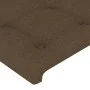 Headboards 2 units of dark brown fabric 80x5x78/88 cm by , Headboards and footboards - Ref: Foro24-3116743, Price: 56,81 €, D...