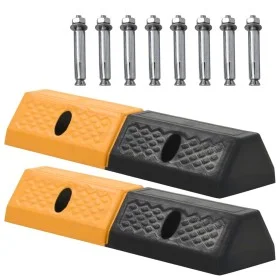 Parking bumpers 2 pieces 49x15x9 cm by vidaXL, Parking signs and fords - Ref: Foro24-142838, Price: 55,71 €, Discount: %