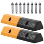 Parking bumpers 2 pieces 49x15x9 cm by vidaXL, Parking signs and fords - Ref: Foro24-142838, Price: 48,67 €, Discount: %