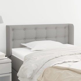 Cabecero de tela gris claro 83x16x78/88 cm de , Cabeceros y pies de cama - Ref: Foro24-3119176, Precio: 48,15 €, Descuento: %