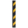 Reflective corner protectors 5 units rubber 80 cm by vidaXL, Parking signs and fords - Ref: Foro24-142839, Price: 52,73 €, Di...