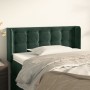 Kopfteil aus dunkelgrünem Samt, 103 x 16 x 78/88 cm von , Kopf- und Fußteile - Ref: Foro24-3119247, Preis: 54,24 €, Rabatt: %