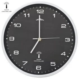 Funkwanduhr Quarzwerk 31 cm schwarz von vidaXL, Wanduhren - Ref: Foro24-50618, Preis: 29,32 €, Rabatt: %
