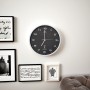 Radio controlled wall clock quartz movement 31 cm black by vidaXL, Wall clocks - Ref: Foro24-50618, Price: 30,18 €, Discount: %