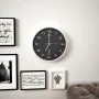 Radio controlled wall clock quartz movement 31 cm black by vidaXL, Wall clocks - Ref: Foro24-50618, Price: 29,32 €, Discount: %