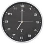 Radio controlled wall clock quartz movement 31 cm black by vidaXL, Wall clocks - Ref: Foro24-50618, Price: 30,18 €, Discount: %