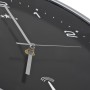 Radio controlled wall clock quartz movement 31 cm black by vidaXL, Wall clocks - Ref: Foro24-50618, Price: 30,18 €, Discount: %