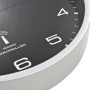Radio controlled wall clock quartz movement 31 cm black by vidaXL, Wall clocks - Ref: Foro24-50618, Price: 30,18 €, Discount: %